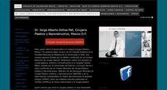 Desktop Screenshot of cirujanoplastico-mexico.com